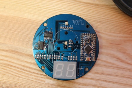 Retro Gauge PCB