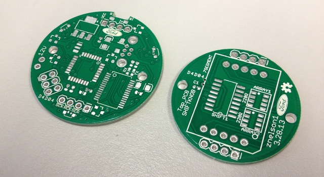 Shift Knob PCBs