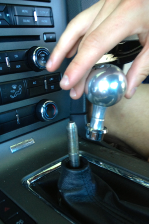 Unscrew Gear Shifter